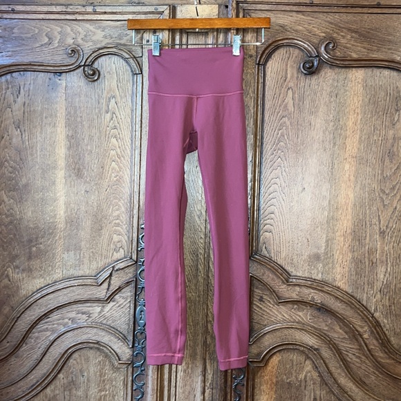 Luluemom Mauve Wunder Under HR 7/8 Tight Asia Leggings - Picture 5 of 12